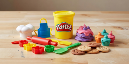 Play-Doh non-toxic modeling compound kitchen chef set